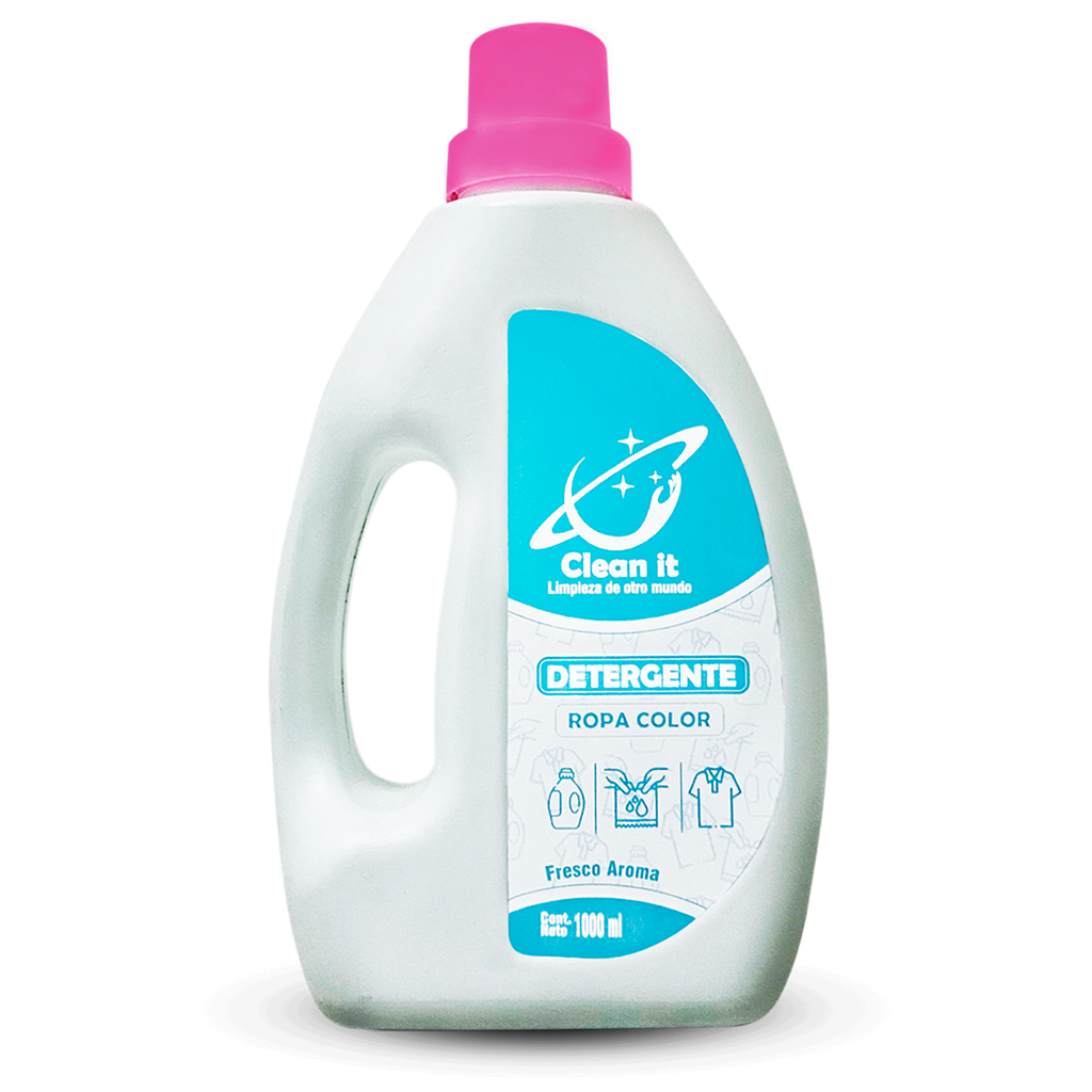 Detergente Liquido Ropa De Color - Botella - 1LT