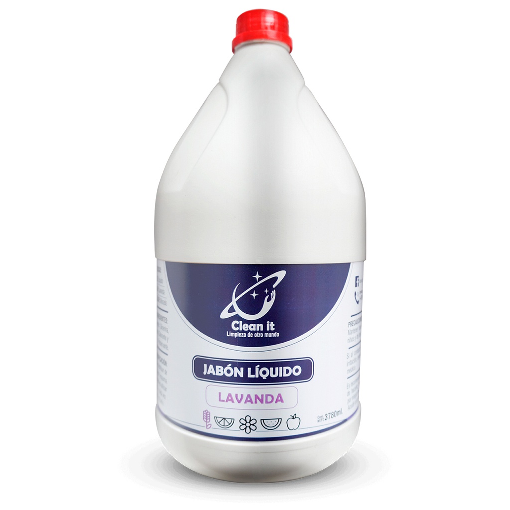 Jabon Liquido Antibacterial - Lavanda - 1GL