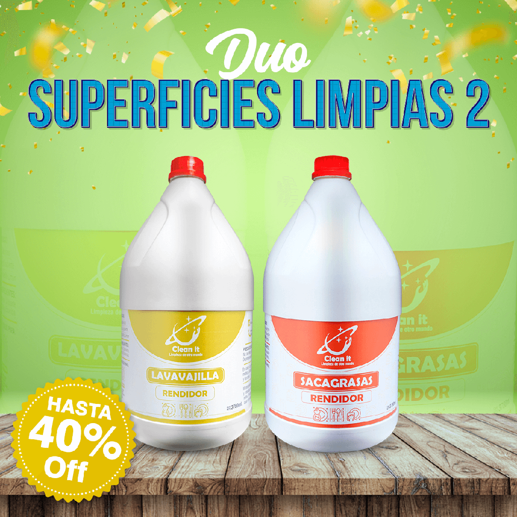 Dúo Superficies Limpias II