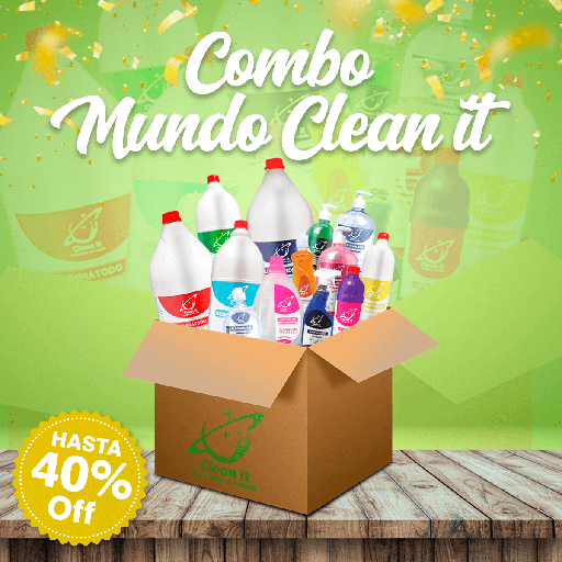 [20.01.01.11] Combo Mundo Clean It